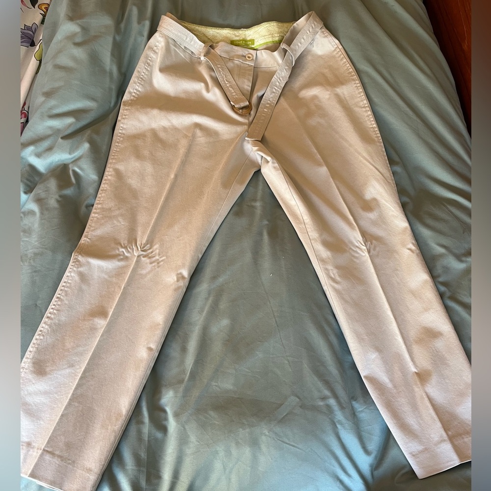 Sigrid Olson khaki pants